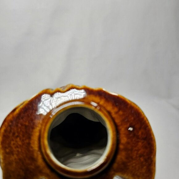 Ezra Brooks 1968 Empty Whiskey Decanter Bottle 16" Native American Chief - Picture 12 of 12